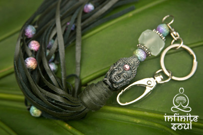 Infinite Soul Accessory - Vegan Tassel Buddha Keychain