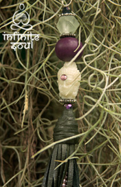 Infinite Soul Accessory - Vegan Tassel Buddha Keychain